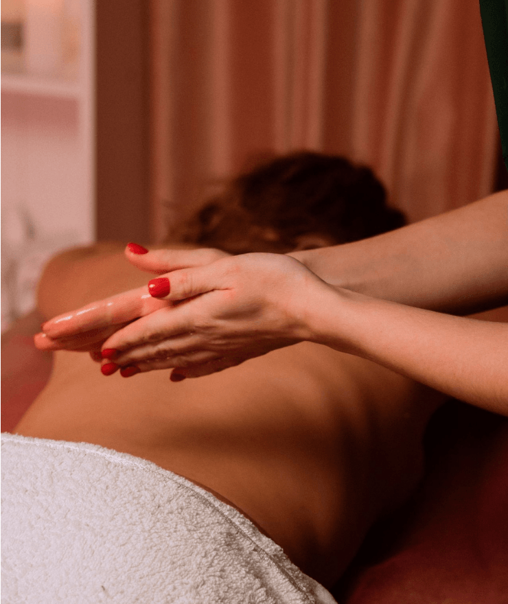 person doing massage